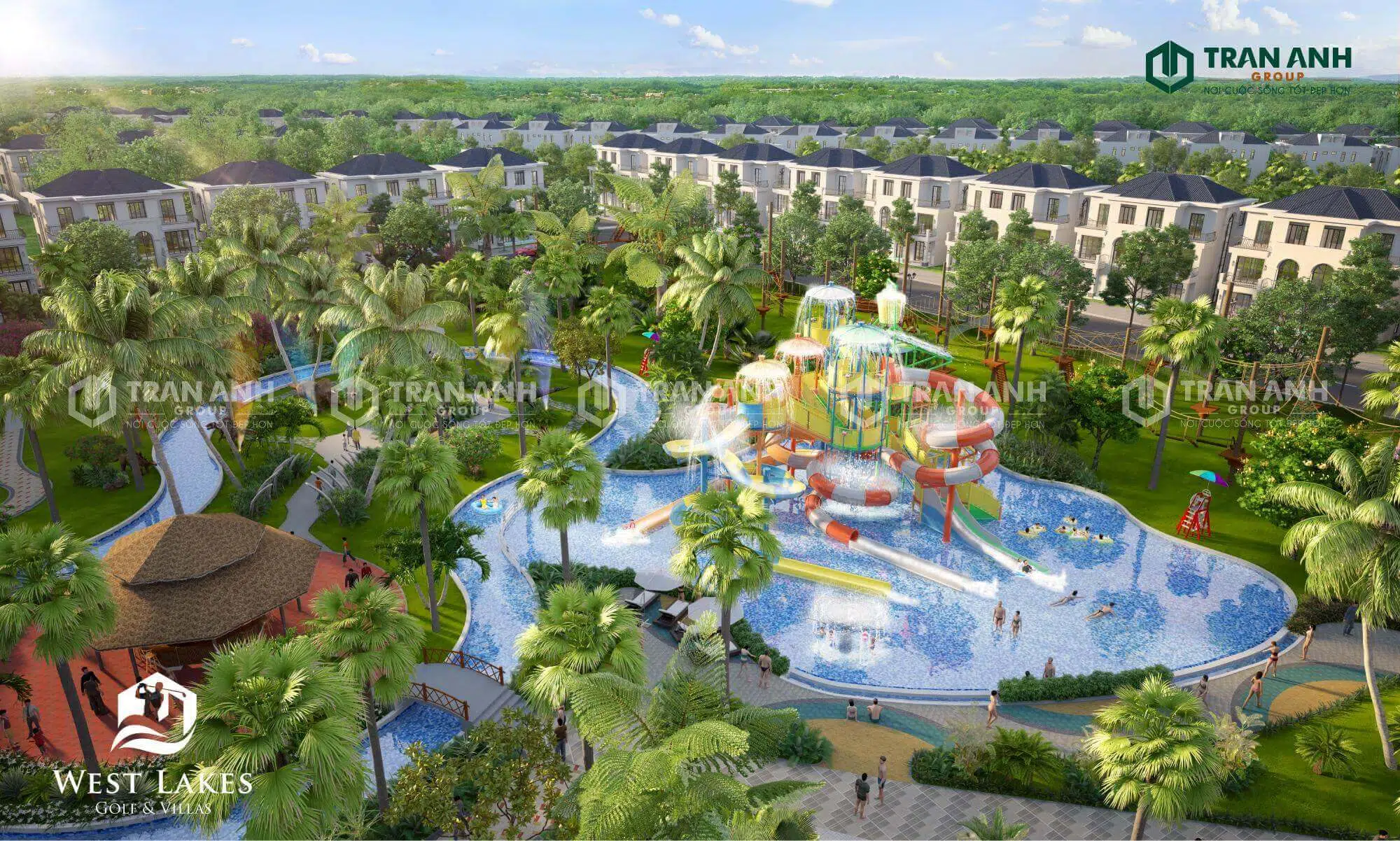 tiện ích west lakes golf villas