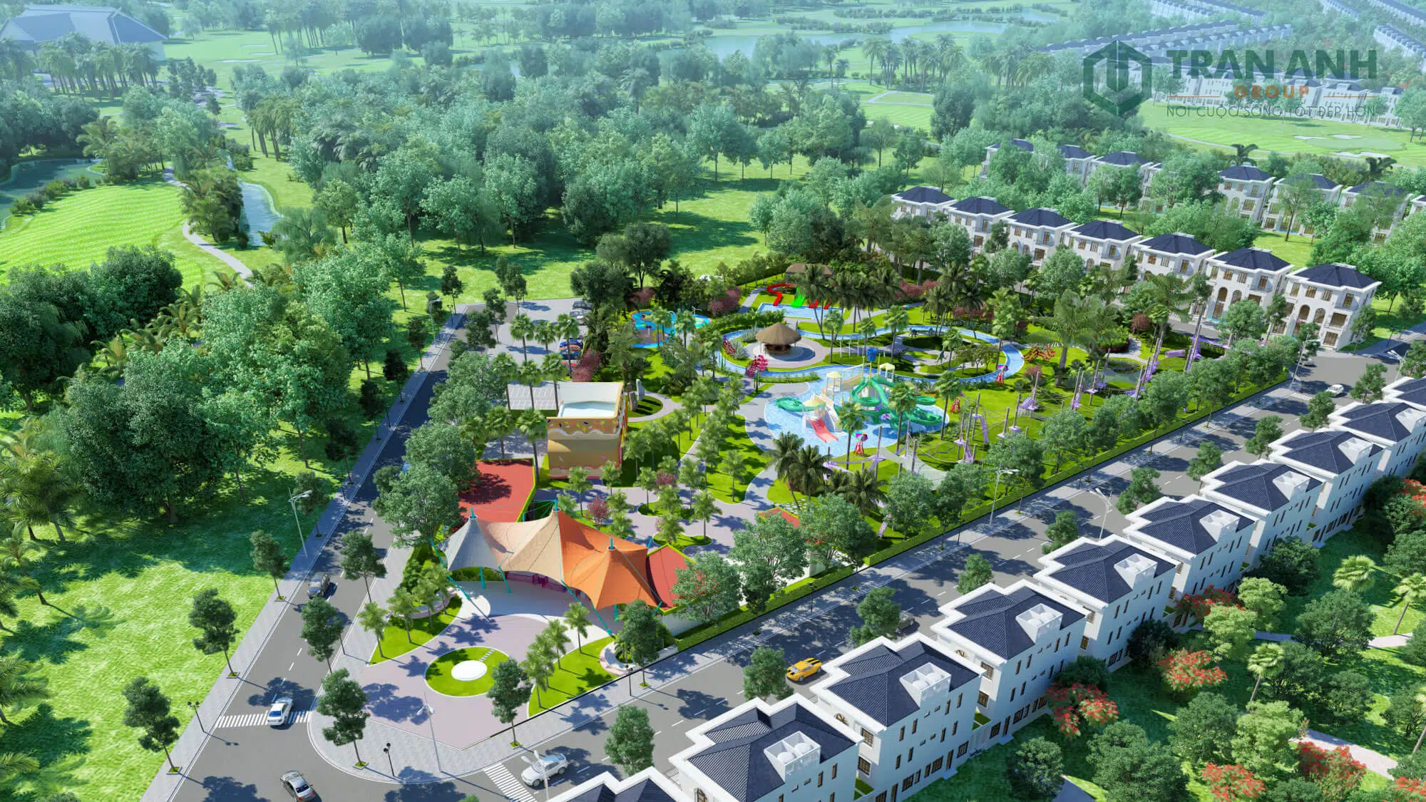 tiện ích west lakes golf villas