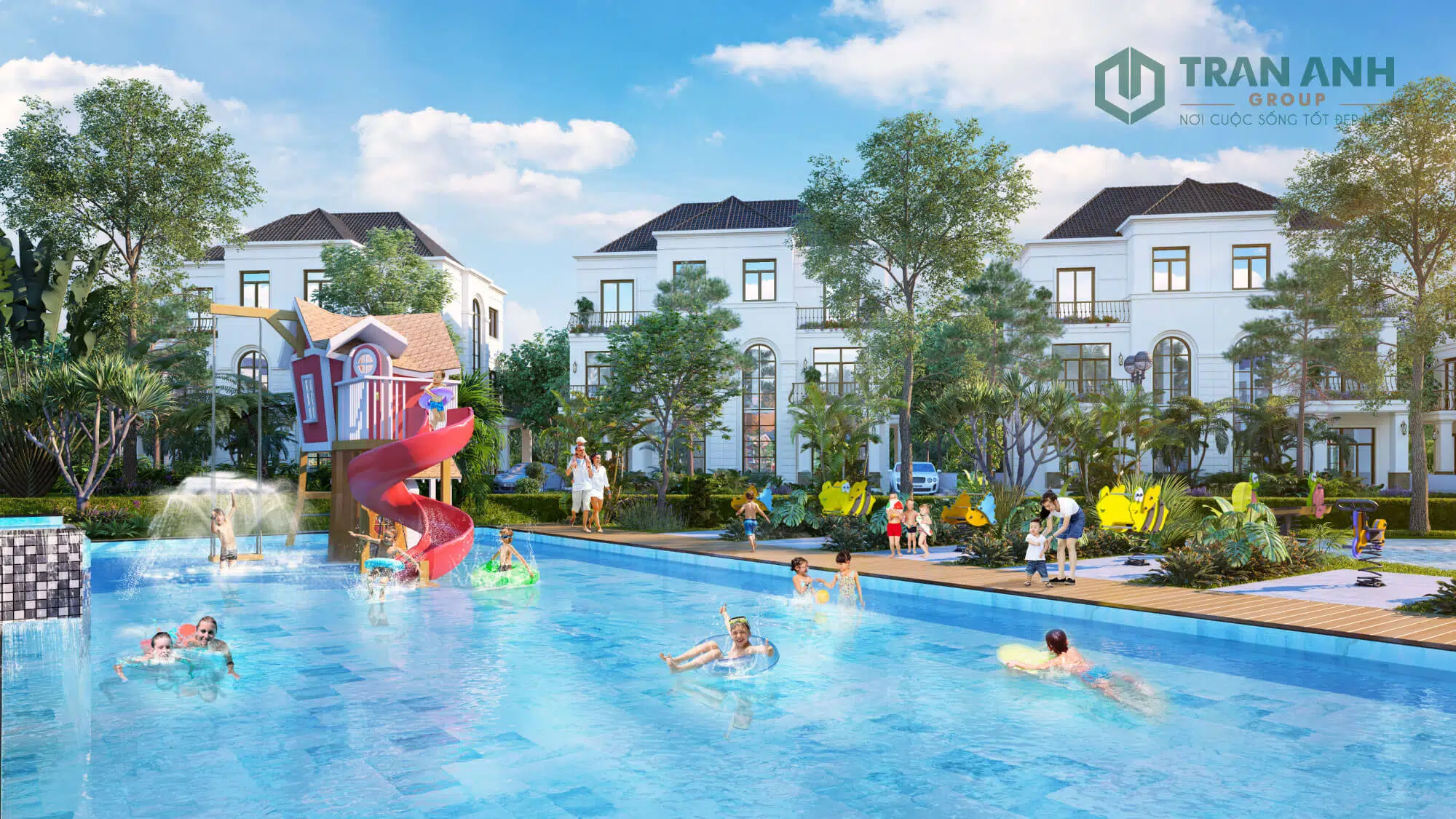 tiện ích west lakes golf villas