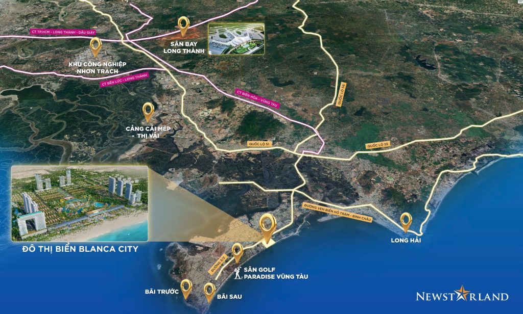vị trí blanca city