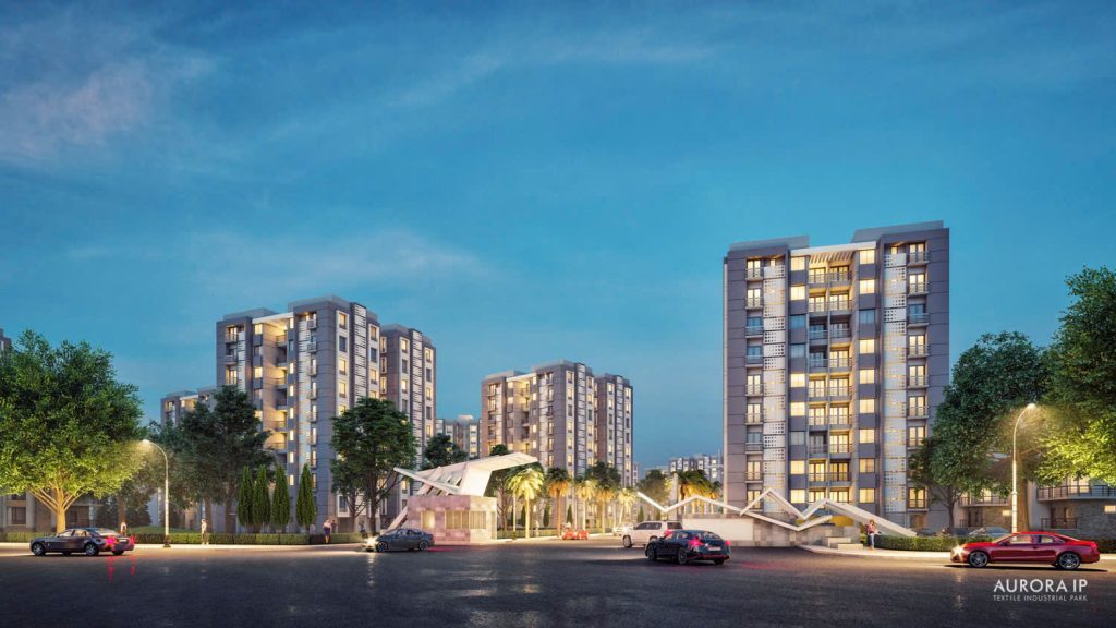 Khu nhà ở công nhân dự án Khu công nghiệp Rạng đông - aurora ip