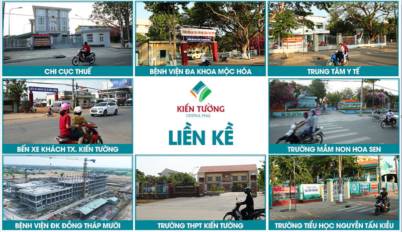 Liền kề kiến tường central mall
