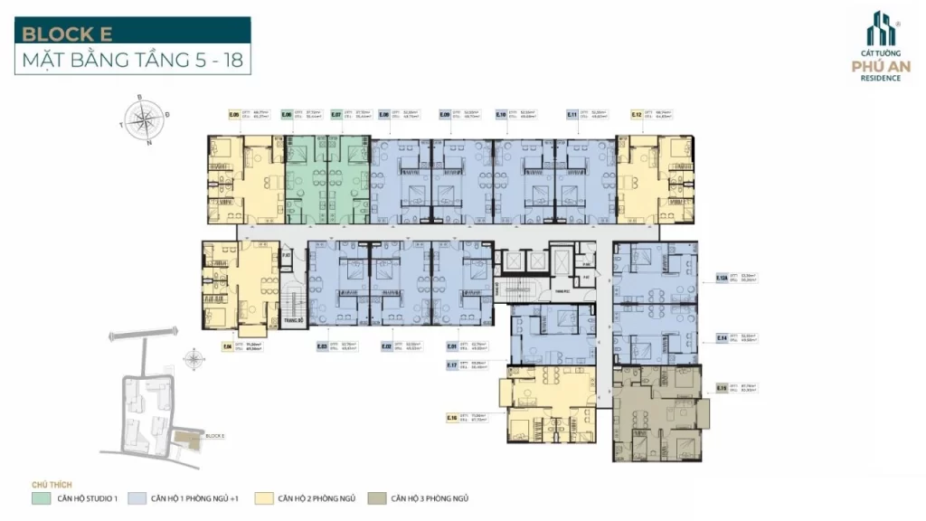 mặt bằng tổng thể cát tường phú an residence