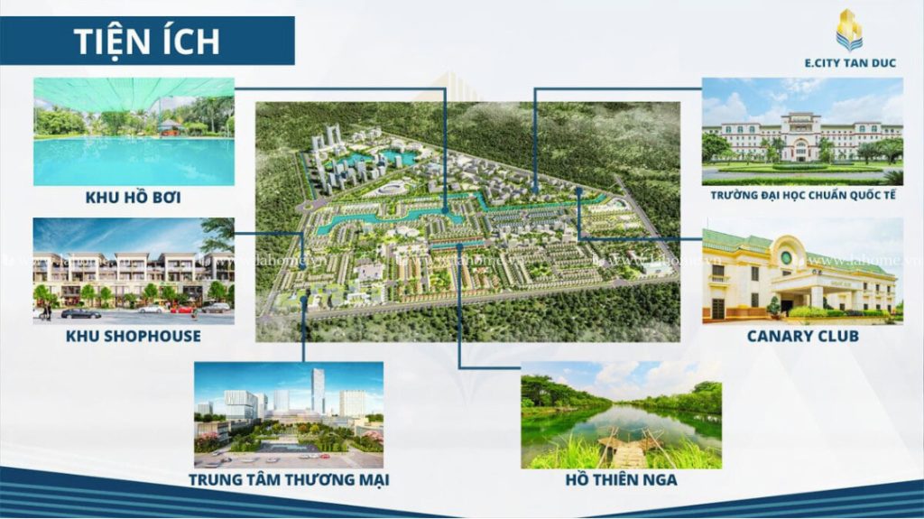 tiện ích khu đô thị ecity tân đức