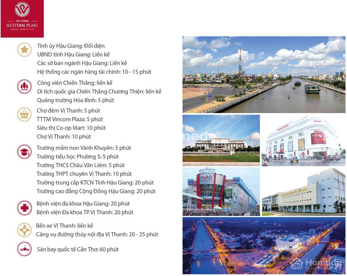 Tiện ích ngoại khu dự án cát tường western pearl