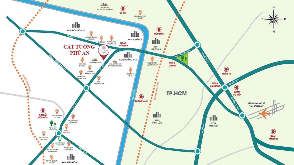 vị trí cát tường phú an residence