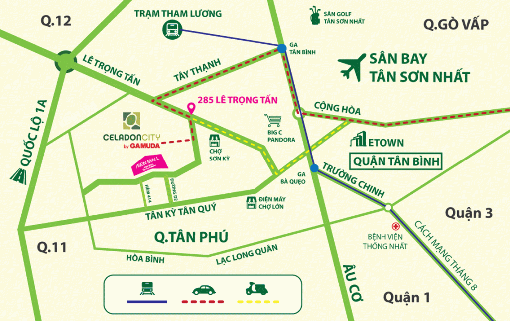 vị tí celadon city