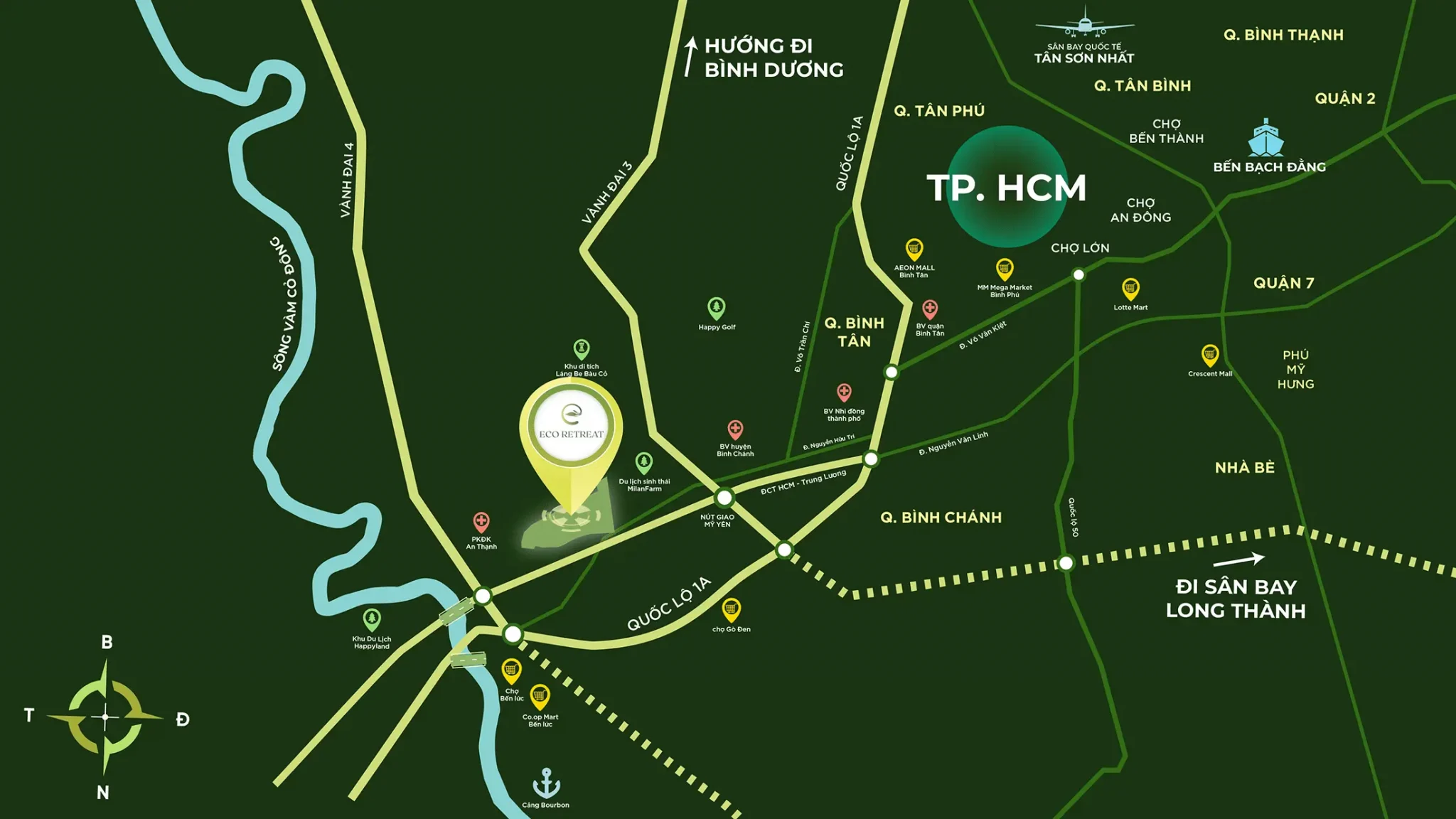 Vị trí eco retreat