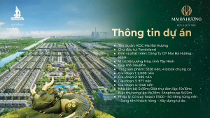 thông tin chung về khu dân cư mai bá hương long an